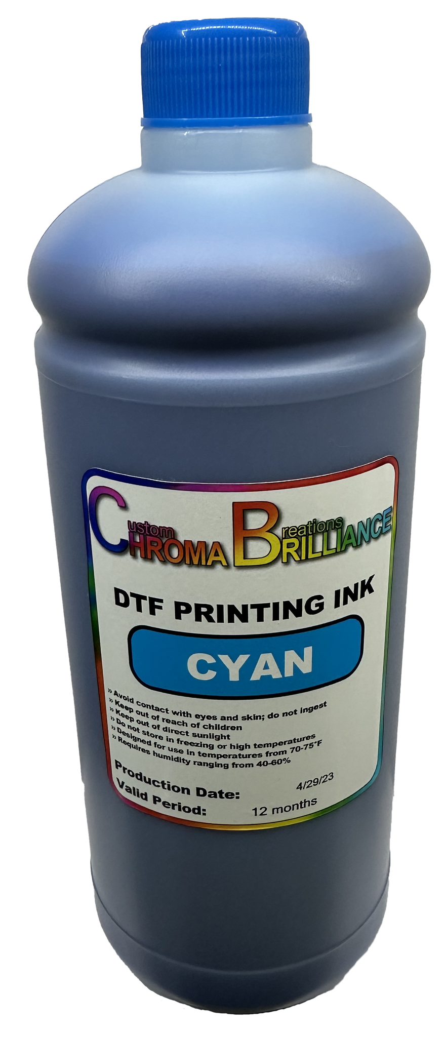 Chroma Brilliance DTF Ink - Liter