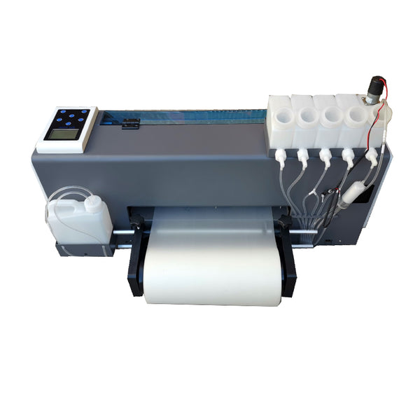 Dual Head Commercial DTF Printer Rear View