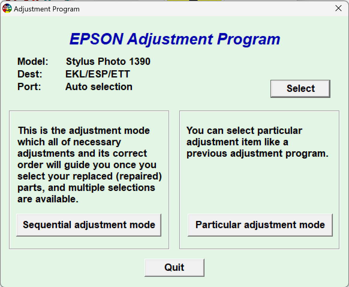 1390 Adjustment Program